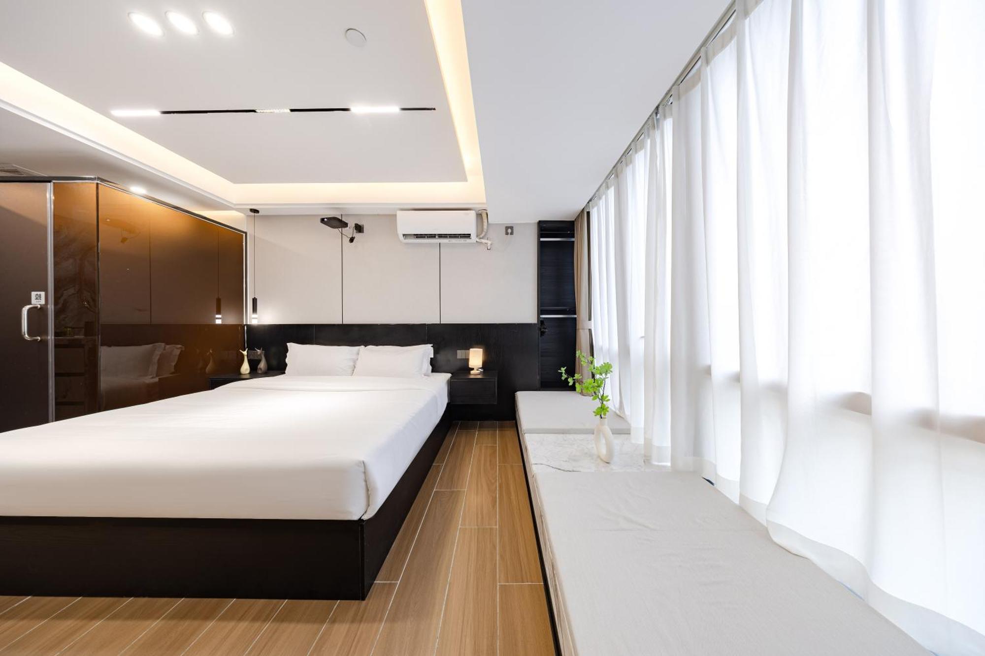 Yu Manju High-Floor Huge-Screen Audiovisual Hotel-Guangzhou Tower Zhujiang New Town Sports West Road Branch Kültér fotó