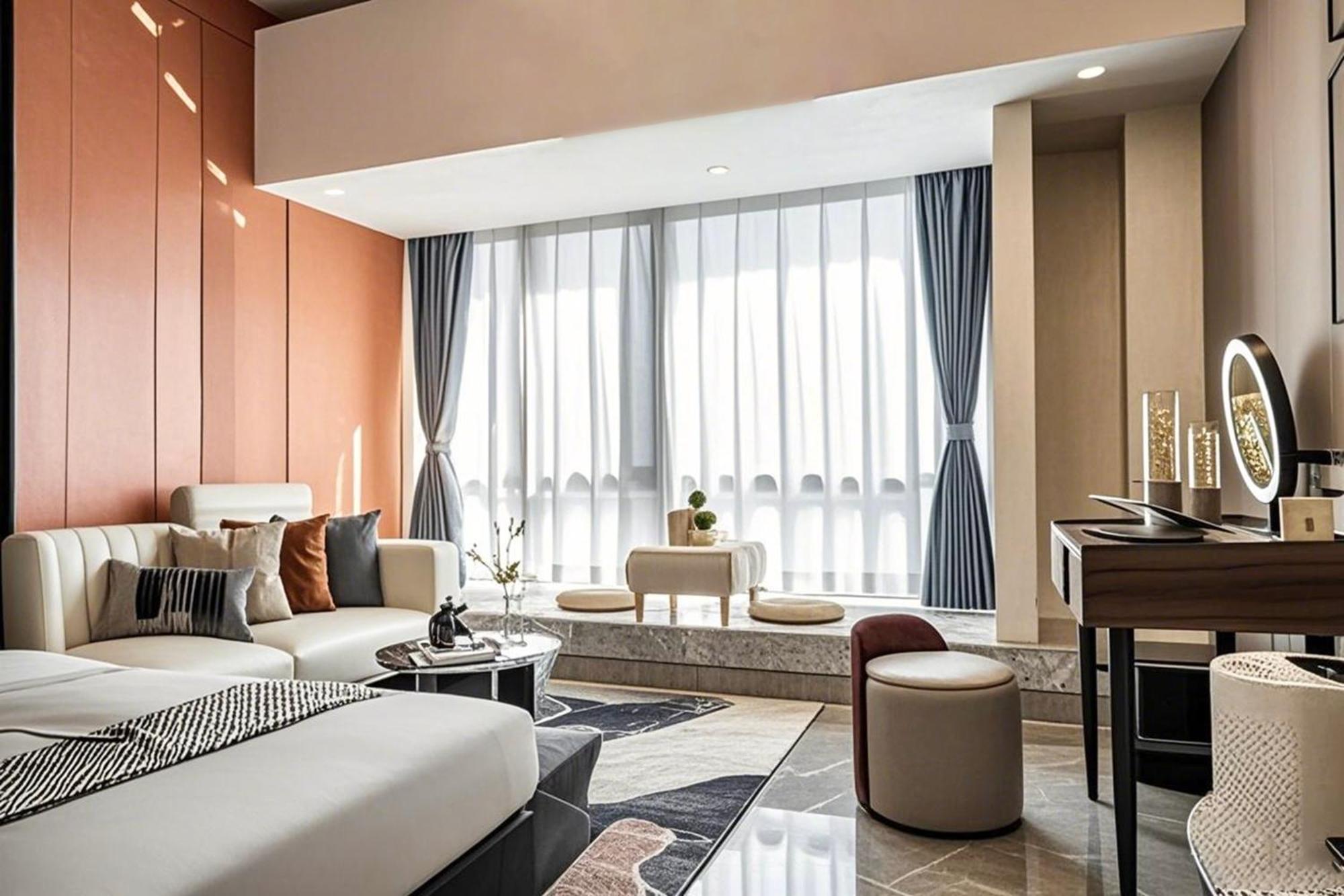 Yu Manju High-Floor Huge-Screen Audiovisual Hotel-Guangzhou Tower Zhujiang New Town Sports West Road Branch Kültér fotó